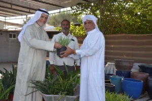 فعالية اسبوع الشجرة ضمن فعالية اسبوع الشجرة وبالتعاون مع أبوصيبع للنباتات والزهور نظمت جمعية أبوصيبع الخيرية برنامج (2)