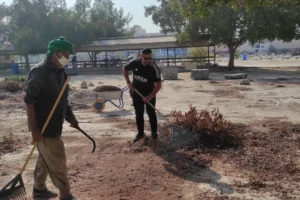نظمت لجنة شؤون القرية حملة تنظيف لمقبرة القرية وذلك في يوم السبت الموافق 2025.11.08 مـ ، وقد قا (10)