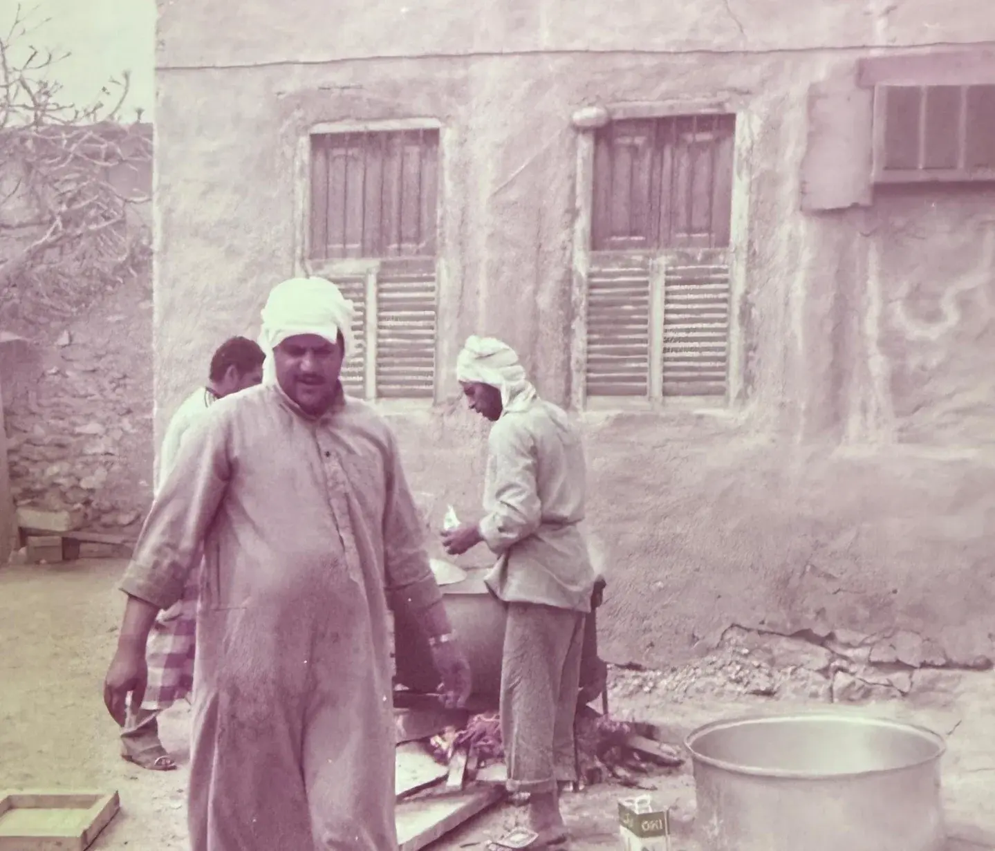 شارع قديم في قرية ابوصيبع