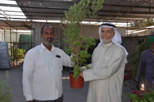 ضمن فعالية اسبوع الشجرة وبالتعاون مع أبوصيبع للنباتات والزهور نظمت جمعية أبوصيبع الخيرية برنامج 5